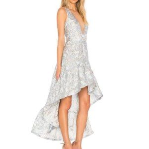 bronx and banco fiona gown in blue